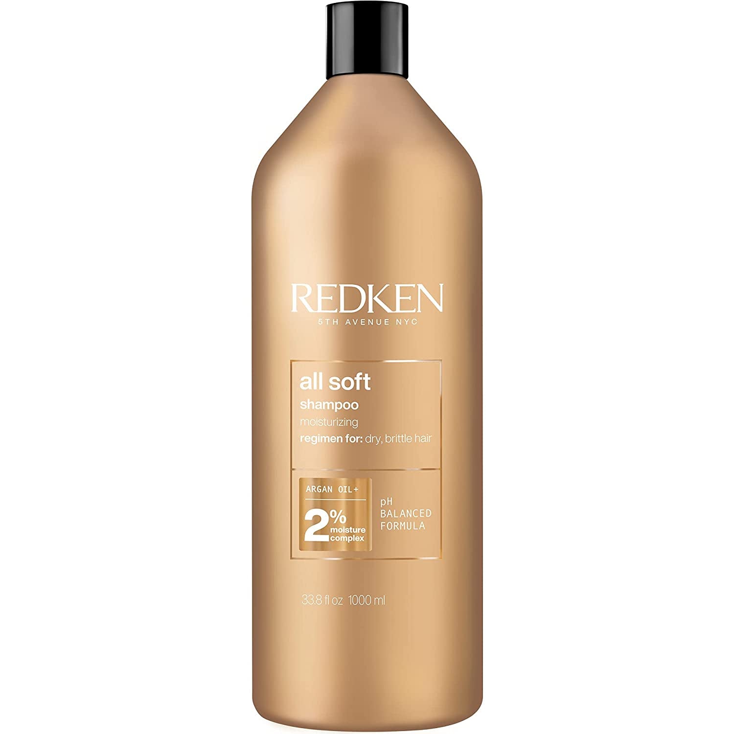 All Soft Shampoo | Deeply Moisturizes and Hydrates | Softens, Smooths, and Adds Shine | Safe for Color-Treated Hair | Nourishing Shampoo for Dry Hair | with Argan Oil