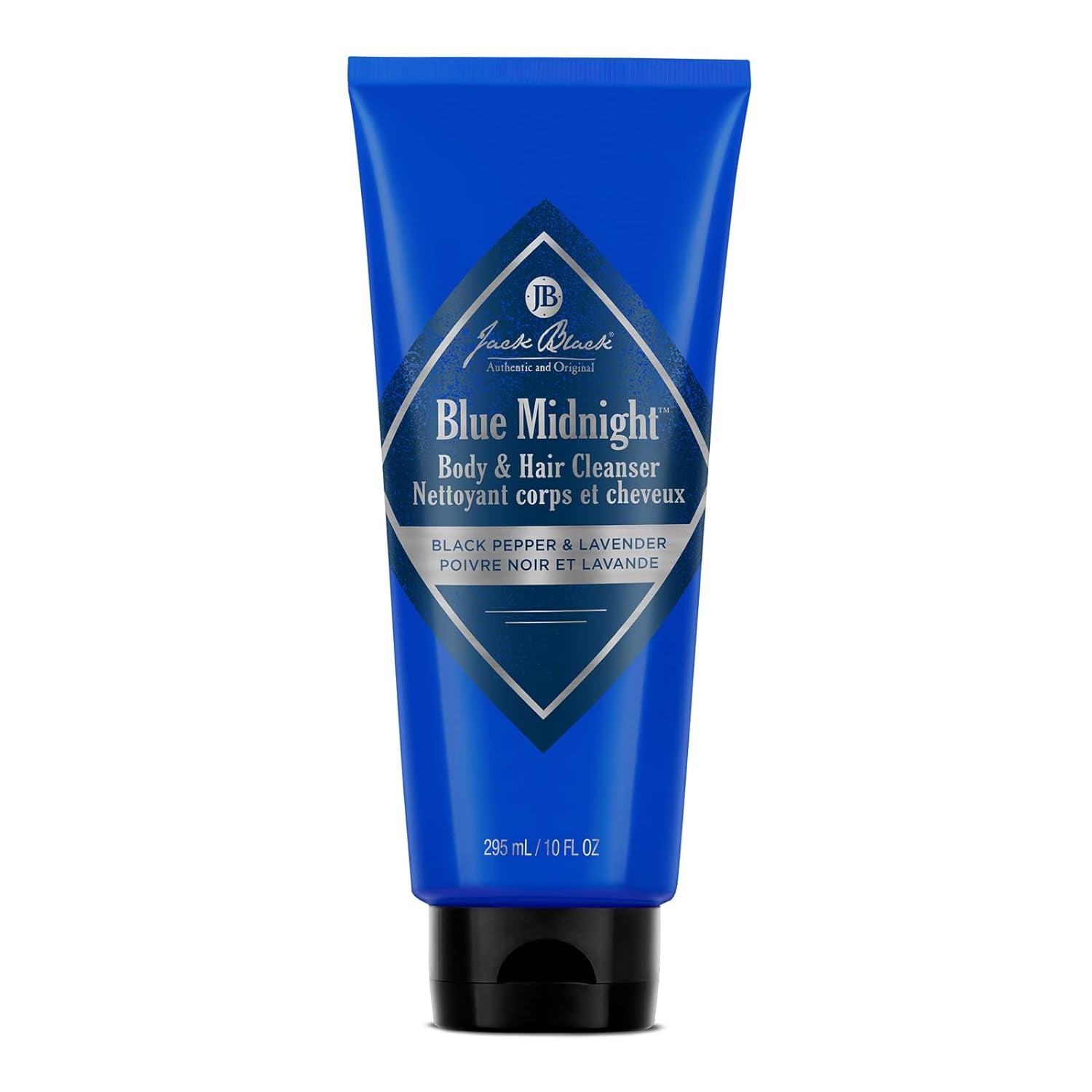 Blue Midnight Hair & Body Cleanser, Men’S Body Wash, Shampoo Wash, Dual-Purpose Men’S Cleanser, Wash Away Dirt & Sweat