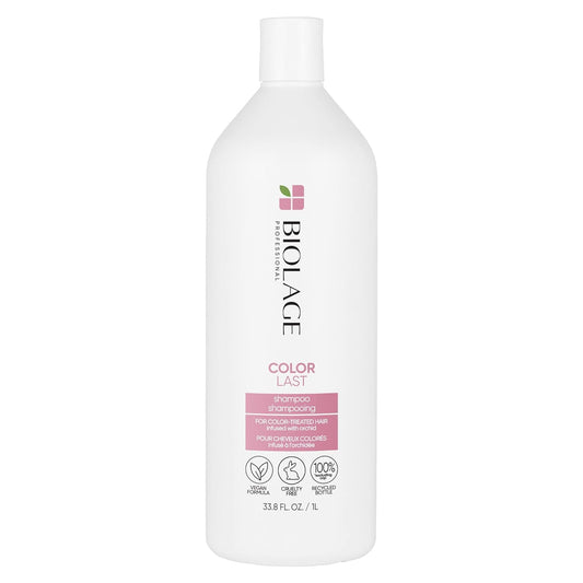 Color Last Shampoo | Helps Protect Hair & Maintain Vibrant Color | for Color-Treated Hair | Paraben & Silicone-Free | Vegan | Cruelty Free | Color Protecting Salon Shampoo