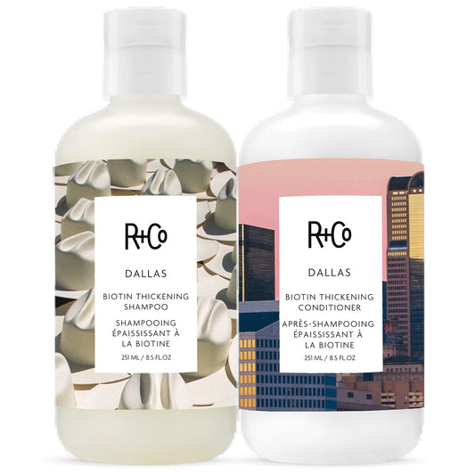 DALLAS Biotin Thickening Shampoo + Conditioner Set