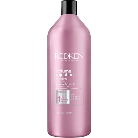 Volume Injection Shampoo | Lightweight Volume Shampoo for Fine Hair | Adds Volume, Lift, and Body to Flat Hair | Paraben Free